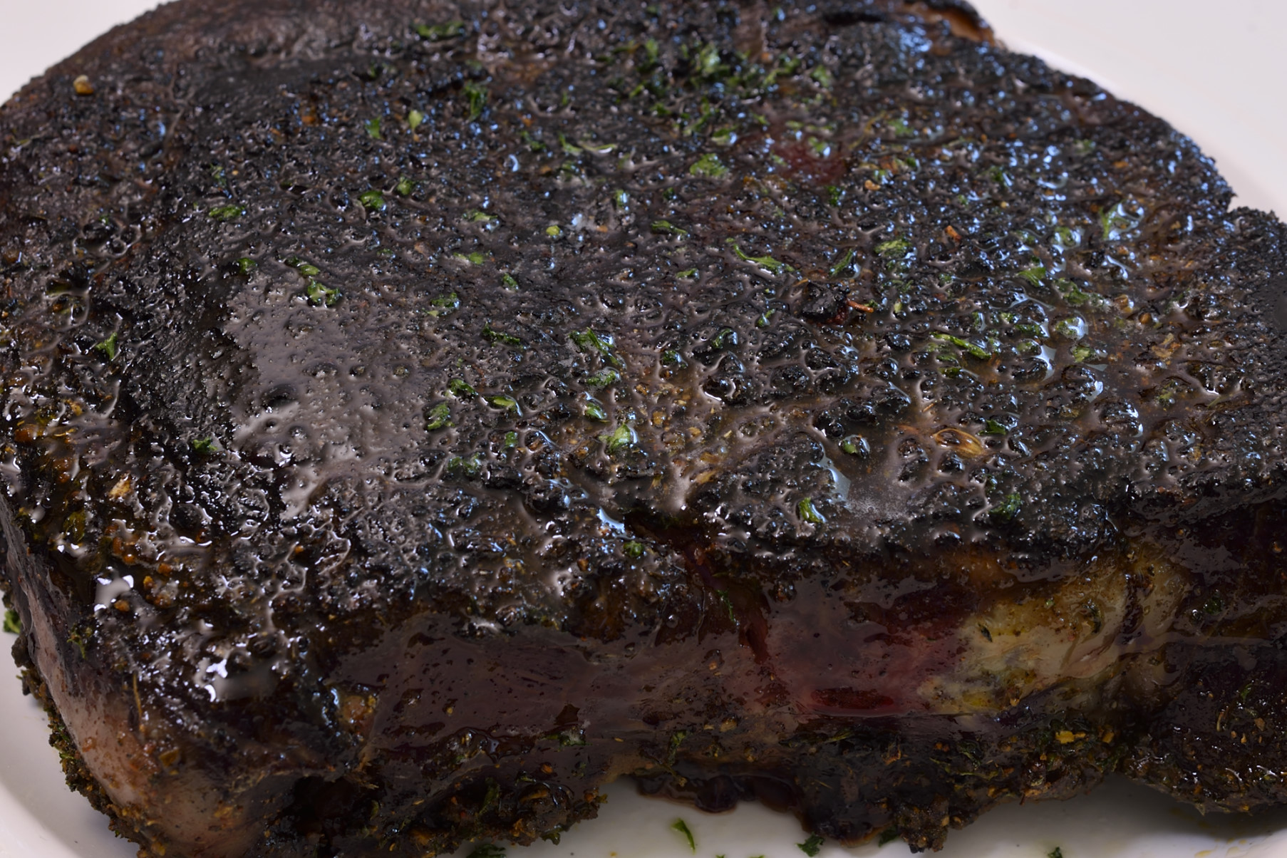 Sous Vide: Blackened Rib Eye Steak (Entrecôte)