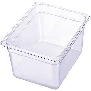 Clear LIPAVI sous vide container